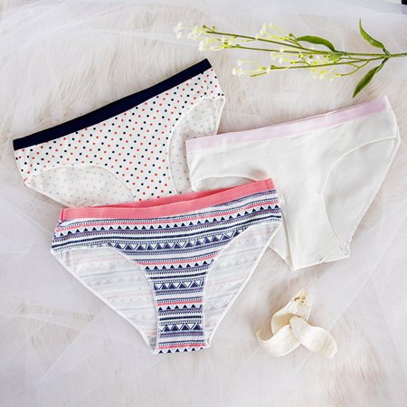 3 / pack Multicolor Patterned Briefs - Underwear