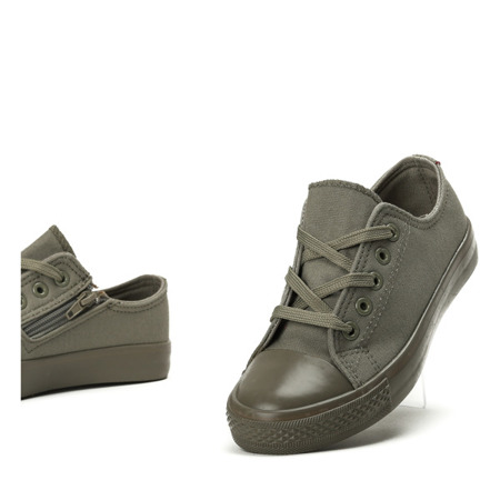 Children&#39;s sneakers khaki Vincky - Footwear 1