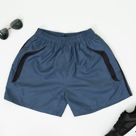 Dark gray men's sports shorts - Clothing