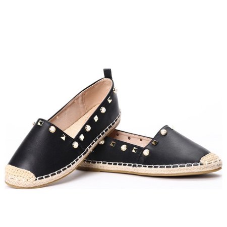 OUTLET Black espadrilles Xavien - Shoes