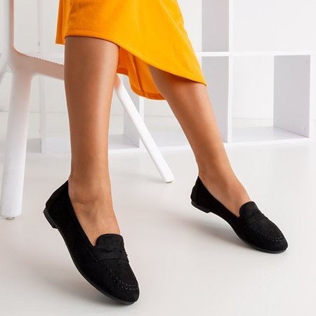 OUTLET Black women's Selbis loafers - Shoes