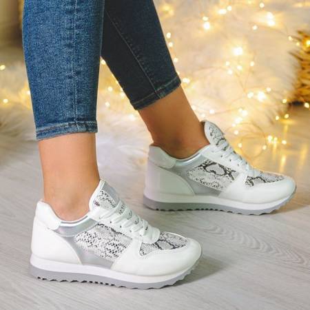 OUTLET Santiegane white sneakers - Footwear