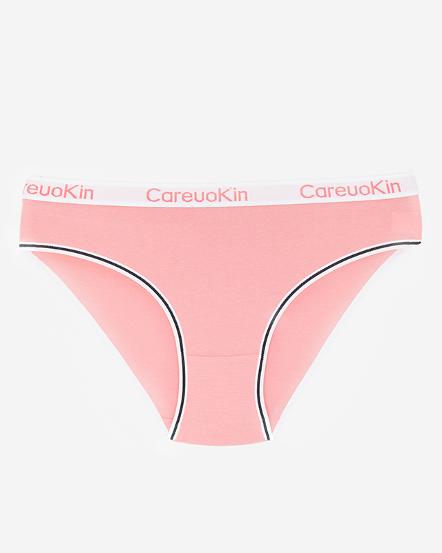 Pink cotton women's panties - Underwear