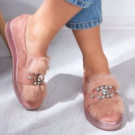 Pink shoes with zircons Vista - Footwear