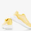 Aksu women's yellow sports shoes - Footwear
