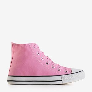 Antonella pink women's high-top sneakers - Footwear