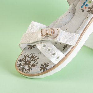 Beige girls 'sandals Edelveis - Footwear