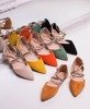 Beige women's ballerinas with flat heels Vosia - Footwear