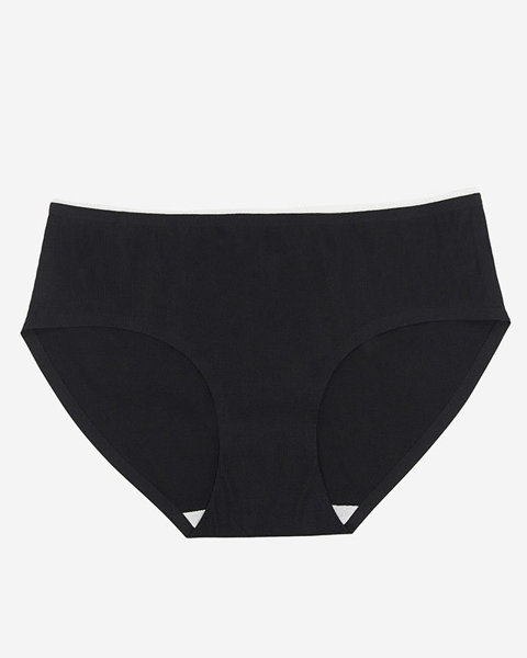 Black Women's Seamless Briefs - Underwear