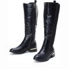 Black boots with eco leather - Footwear