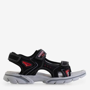 Black children's Velcro sandals Reqor - Footwear