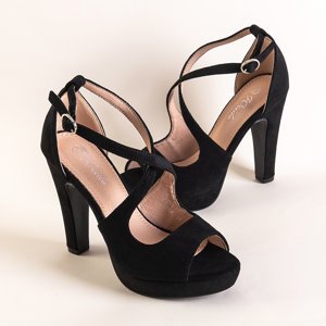 Black high-heeled sandals from Nero - Shoes