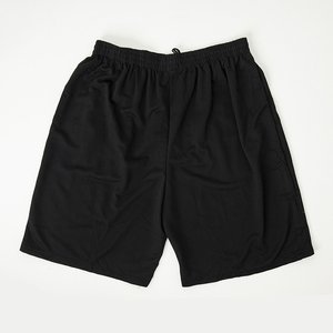 Black men's PLUS SIZE sweatpants - Clothing