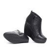 Black wedge boots Koiene - Footwear