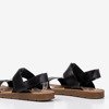 Black women&#39;s Tuloe sandals - Footwear 1