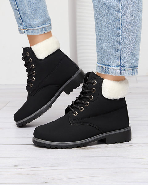 Black women's insulated boots Liko- Shoes
