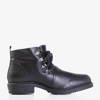 Black women's lace-up boots Kania - Footwear