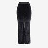 Black women's straight pants - Trousers 1