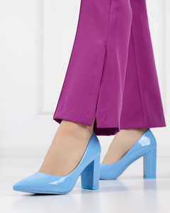 Blue women's Sweeta stiletto pumps - Footwear