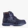 Boys' navy blue boots Bulgar - Shoes