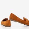 Brown Loures women's moccasins - Footwear