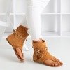 Brown sandals with Semara upper - Footwear