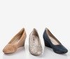 Brown wedge heels with an openwork Polia finish - Footwear