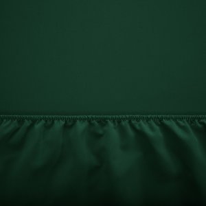 Cotton green sheet with an elastic band 180x200 - Sheets