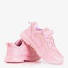 Esiq pink velcro children's sports shoes - Footwear