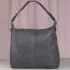 Gray large shoulder bag for women - Handbags