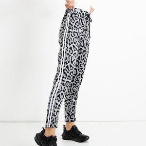 Gray panther pant for women - Clothing