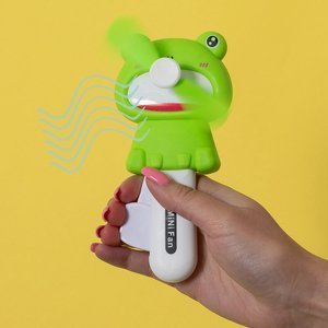 Green Children's Handheld Frog Windmill - Toys