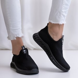 Hella black slip on women's sports shoes - Footwear