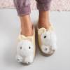 Ladies' beige slippers with decoration Judi - Shoes