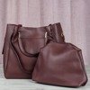 Large burgundy shoulder bag - Handbags 1