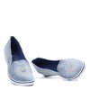 Light blue wedge heel shoes Reese - Footwear