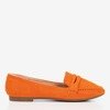 Loures women's orange loafers - Footwear