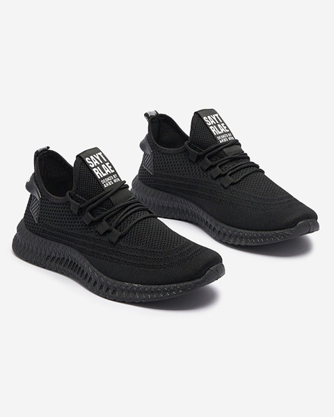 Men's sports shoes in black Tericas- Footwear