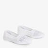 Mila white lace espadrilles - Footwear