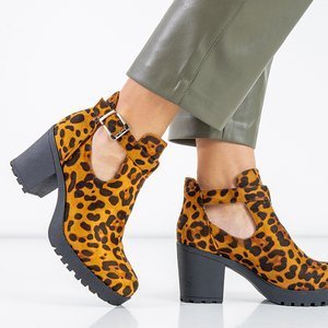 Moonlight leopard print ankle boots - Footwear