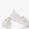 Muko beige slip-on sneakers for women - Footwear