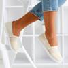 Muko beige slip-on sneakers for women - Footwear