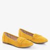 Mustard women's loafers Selbis - Shoes