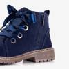 Navy blue children's boots Mevey - Shoes