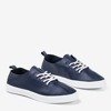 Navy blue lace-up sneakers Ewilia - Footwear
