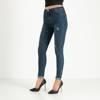 Navy blue women's jeans trousers - Clothing