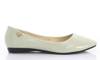 OUTLET Beige, lacquered Meganno ballerinas - Footwear