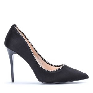 OUTLET Black high heels Braelynn- Shoes