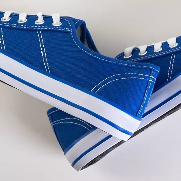 OUTLET Blue men's sneakers Filip - Footwear