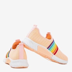 OUTLET Coral women's sports slip shoes - on Rainbow - Footwear